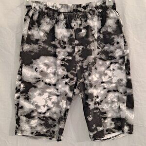 ROAMAN'S Women's Essential Plus Size Stretch Knit BIKE SHORTS M 14/16 Tie Dye